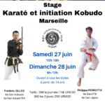 Stage de Karaté et Kobudo à Marseille avec Philippe PERROTTA et Frédéric GILLES